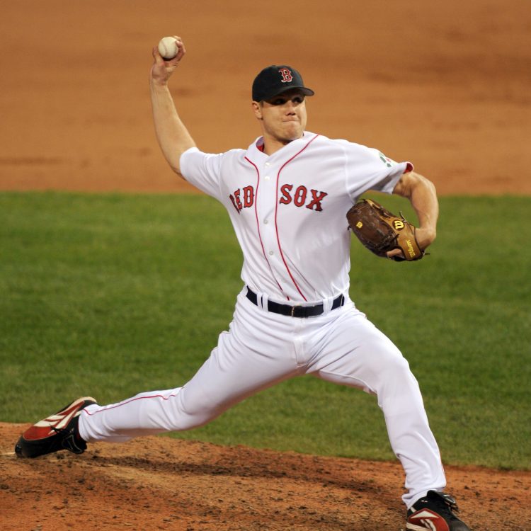 BOSTON - APRIL 22:  PLAYER # of the Boston Red Sox ACTION VERB against the Los Angeles Angels at Fenway Park  on April 22, 2008 in Boston, Massachusetts. (Photo by Steve Babineau/SA/Getty Images) *** Local Caption *** PLAYER NAME